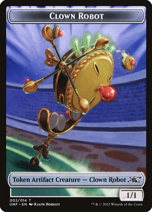 Clown Robot — Unfinity Tokens 2