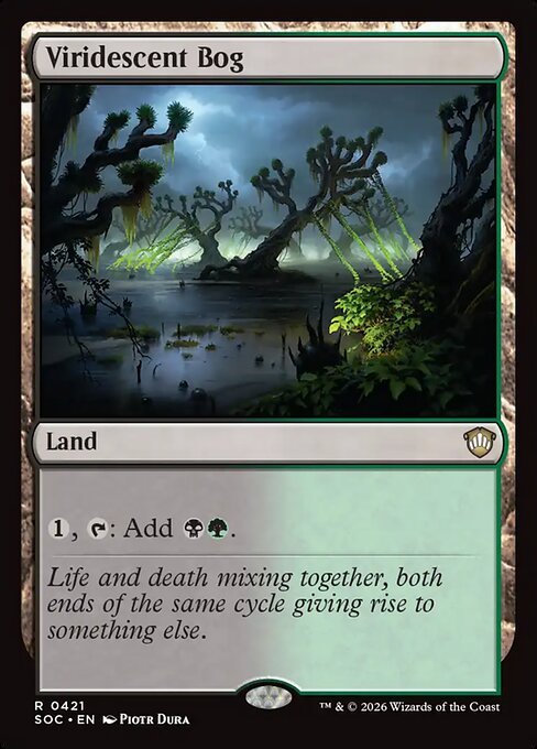 Viridescent Bog — Secrets of Strixhaven Commander 421
