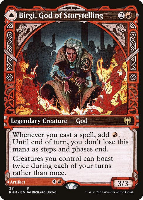 Birgi, God of Storytelling — Kaldheim 311