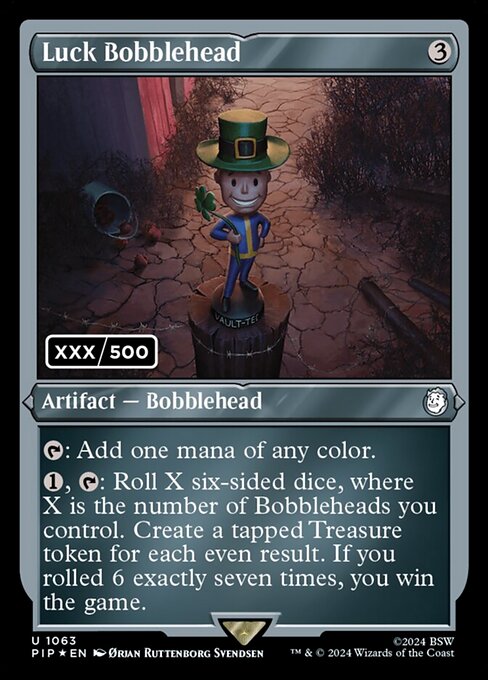 Luck Bobblehead — Fallout 1063