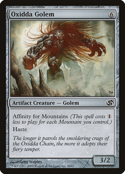 Golem de Óxida — Duel Decks: Jace vs. Chandra 46