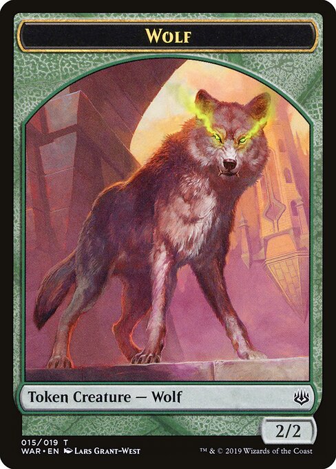 Wolf — War of the Spark Tokens 15