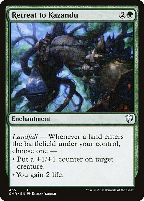 Retirada para Kazandu — Commander Legends 435