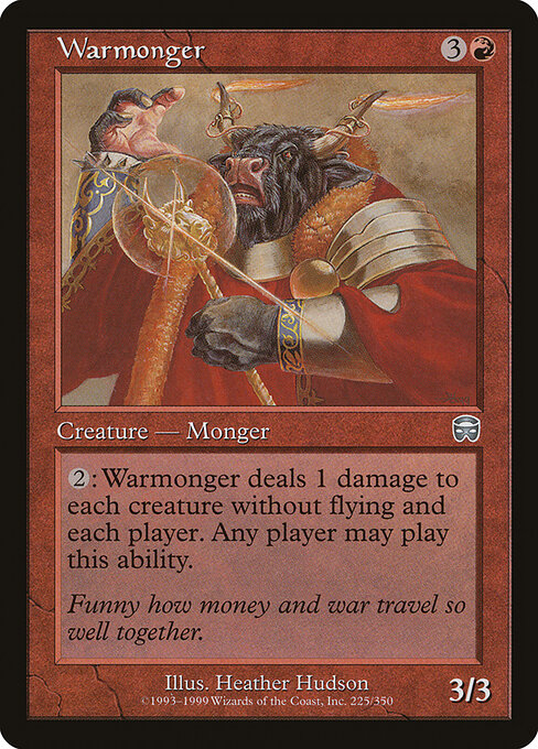 Vendilhão de Guerra — Mercadian Masques 225
