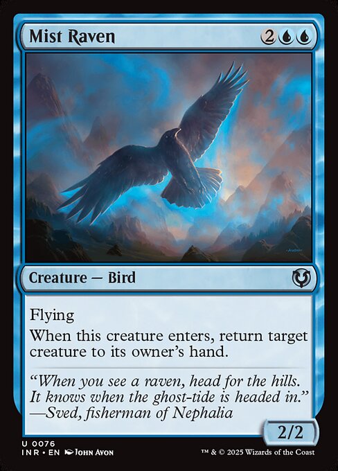 Corvo das Brumas — Innistrad Remastered 76
