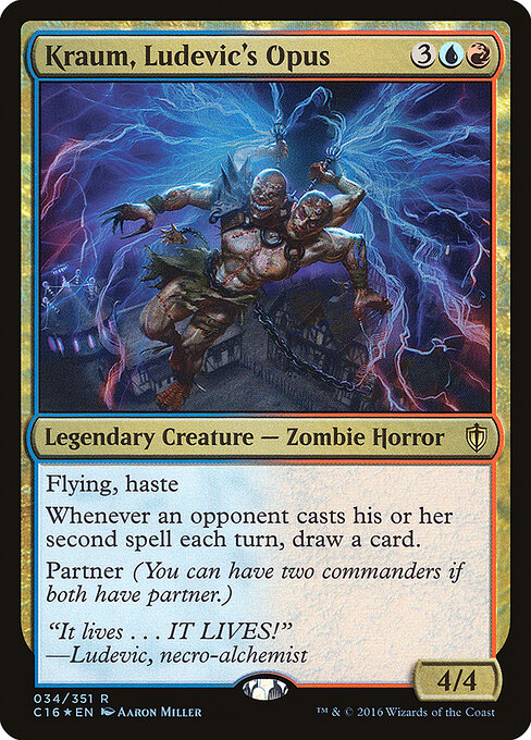 Kraum, Opus de Ludevic — Commander 2016 34