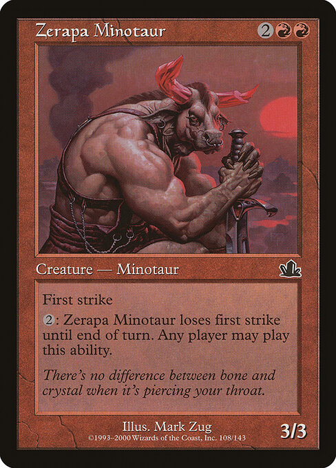 Minotauro de Zerapa — Prophecy 108