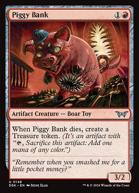 Piggy Bank — Duskmourn: House of Horror 148
