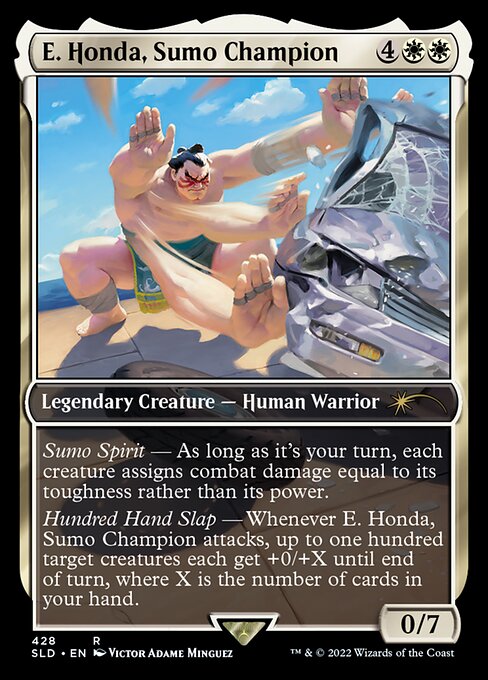E. Honda, Sumo Champion — Secret Lair Drop 428