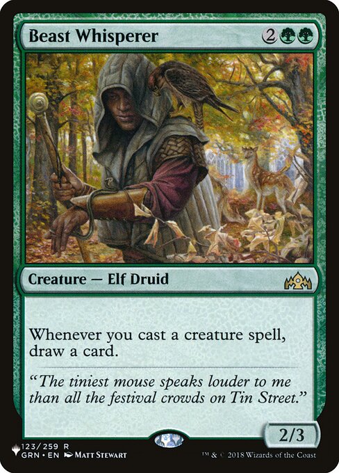 Encantador de Feras — The List GRN-123