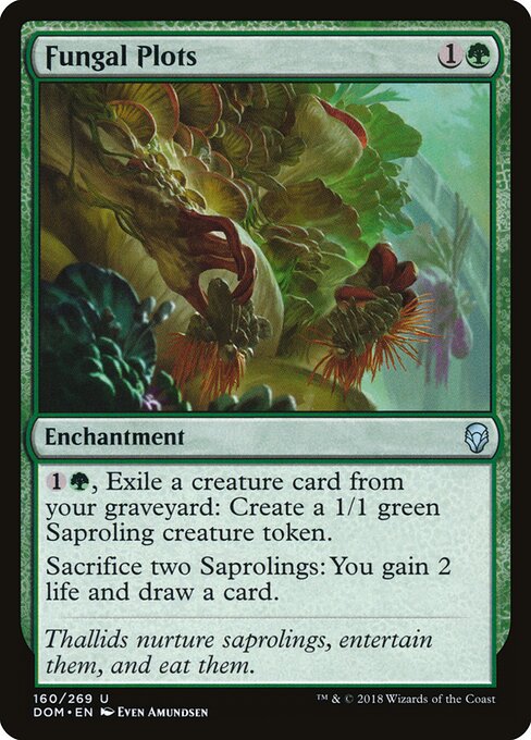 Terrenos Fungais — Dominaria 160