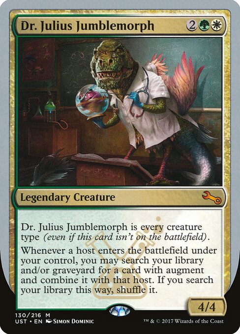 Dr. Julius Jumblemorph — Unstable 130