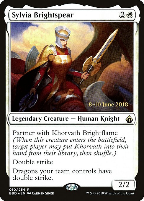 Sylvia Brightspear — Battlebond Promos 10s