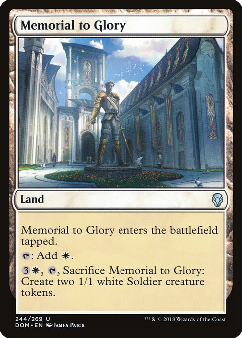 Memorial à Glória — Dominaria 244