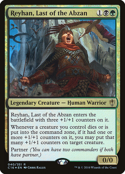 Reyhan, Última dos Abzan — Commander 2016 40