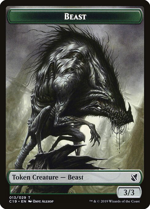 Beast — Commander 2019 Tokens 13