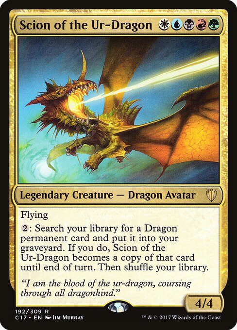 Herdeiro do Ur-Dragão — Commander 2017 192