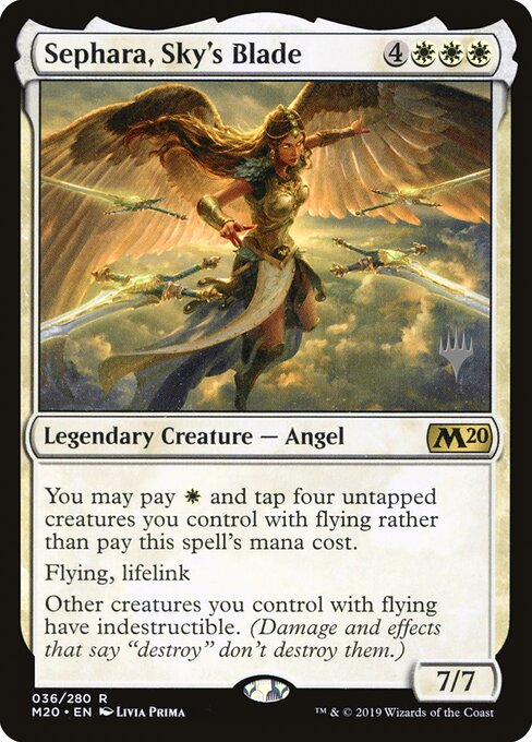 Sephara, Lâmina dos Céus — Core Set 2020 Promos 36p