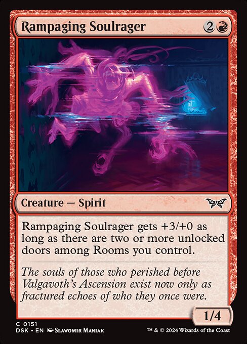 Rampaging Soulrager — Duskmourn: House of Horror 151