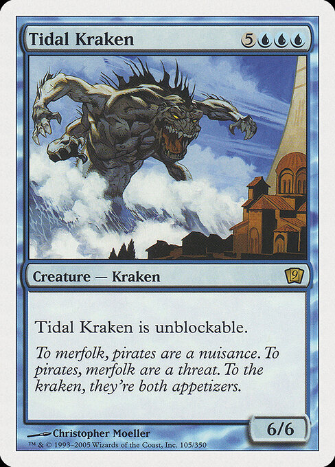Kraken das Marés — Ninth Edition 105