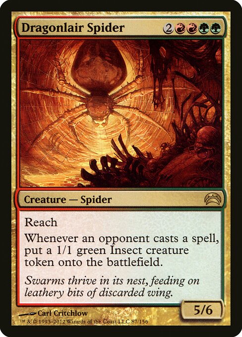 Dragonlair Spider — Planechase 2012 87