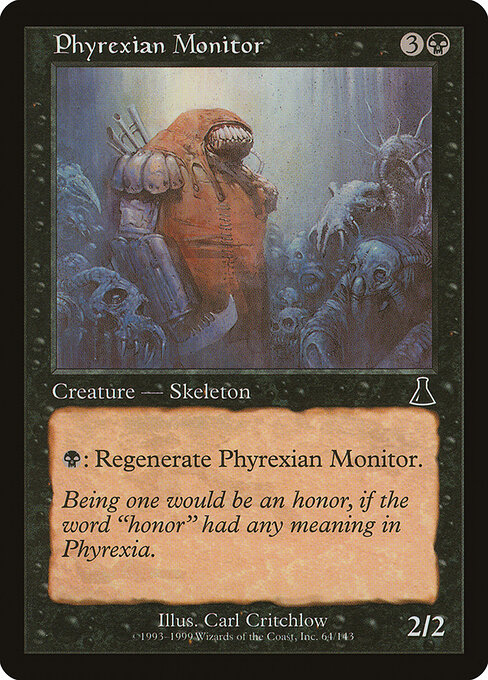 Monitor Phyrexiano — Urza's Destiny 64