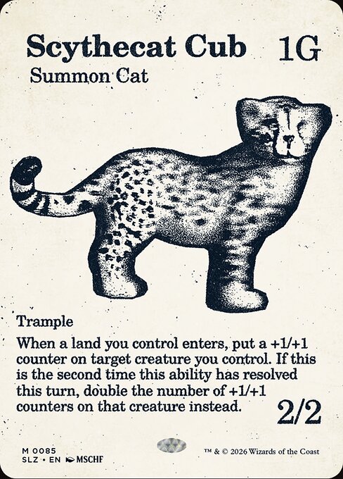 Scythecat Cub — The Zeta Set 85