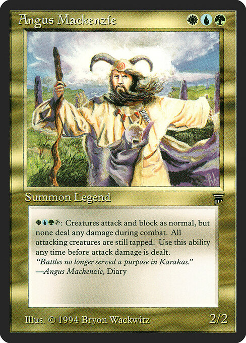 Angus Mackenzie — Legends 217