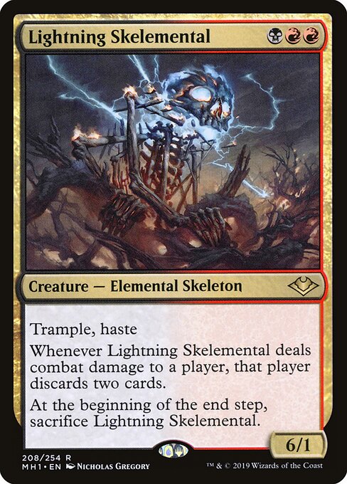 Esquelemental Relampejante — Modern Horizons 208