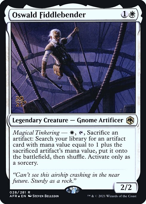 Oswald Torcedobra — Adventures in the Forgotten Realms Promos 28s