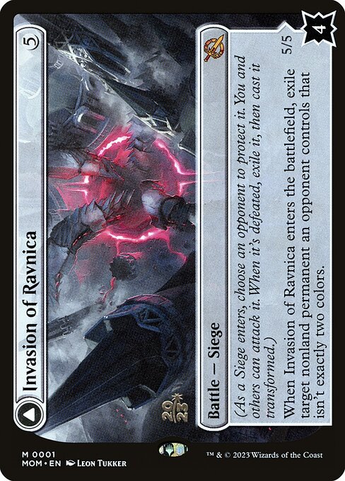 Invasion of Ravnica — March of the Machine Promos 1s