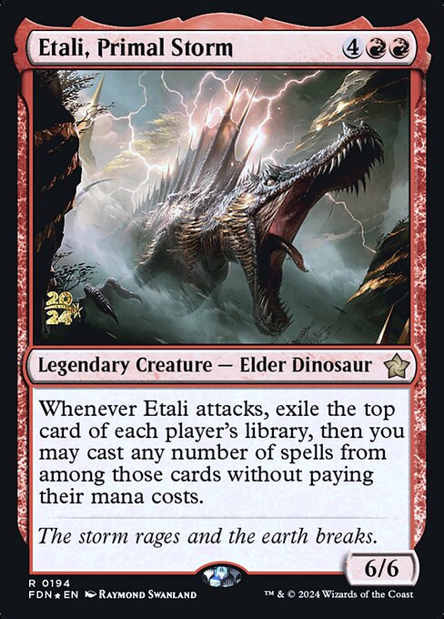Etali, Tormenta Primordial — Foundations Promos 194s