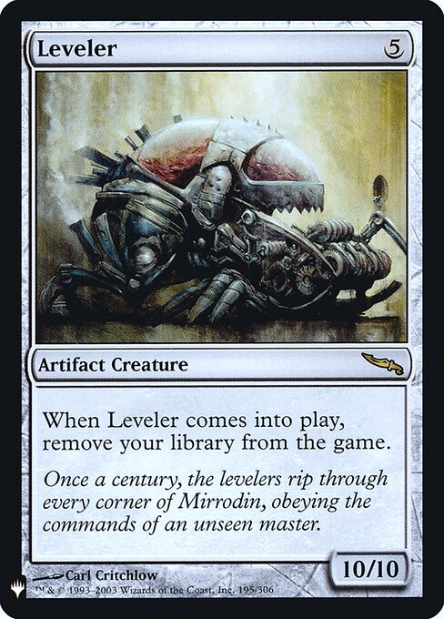 Nivelador — The List MRD-195