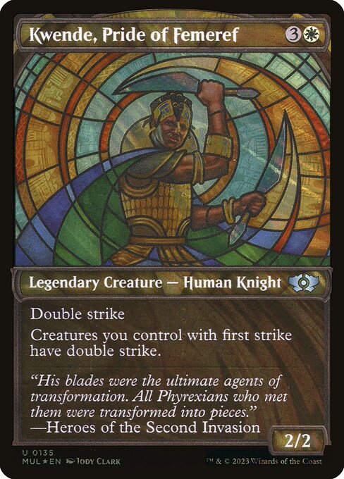 Kwende, Orgulho de Femeref — Multiverse Legends 135