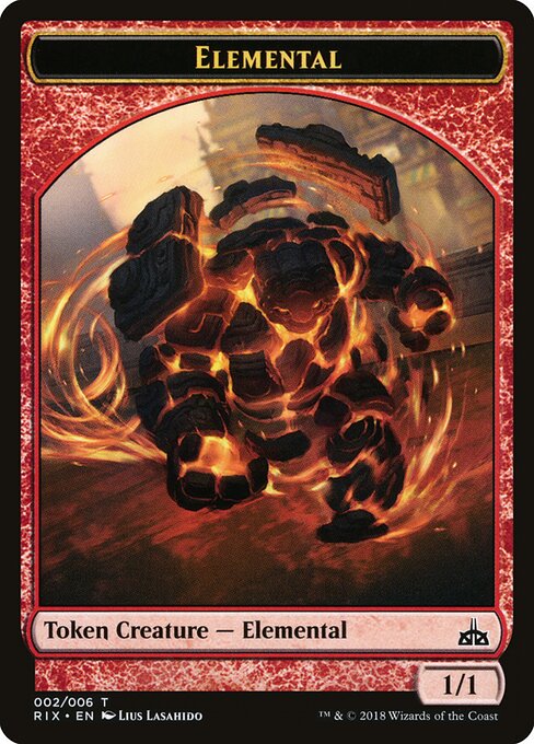 Elemental — Rivals of Ixalan Tokens 2