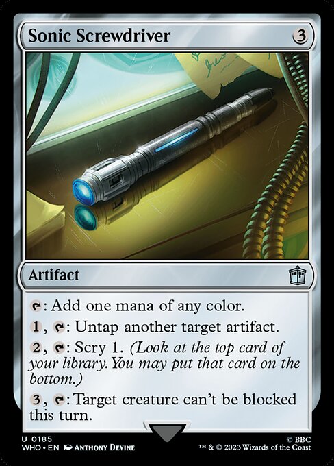 Sonic Screwdriver — Doctor Who 185