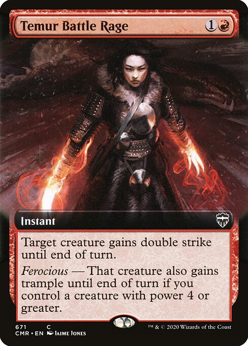 Fúria de Batalha Temur — Commander Legends 671