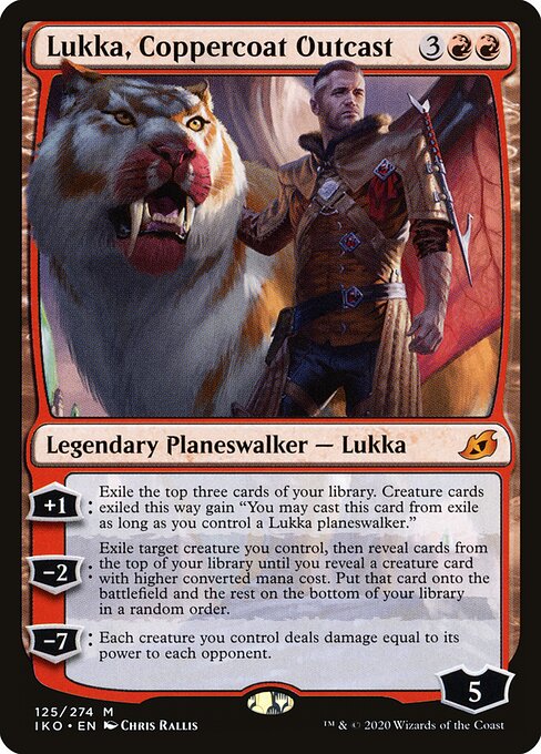 Lukka, Pária Gibão de Cobre — Ikoria: Lair of Behemoths 125