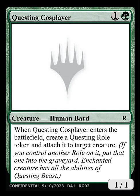 Questing Cosplayer — Unknown Event RG02d