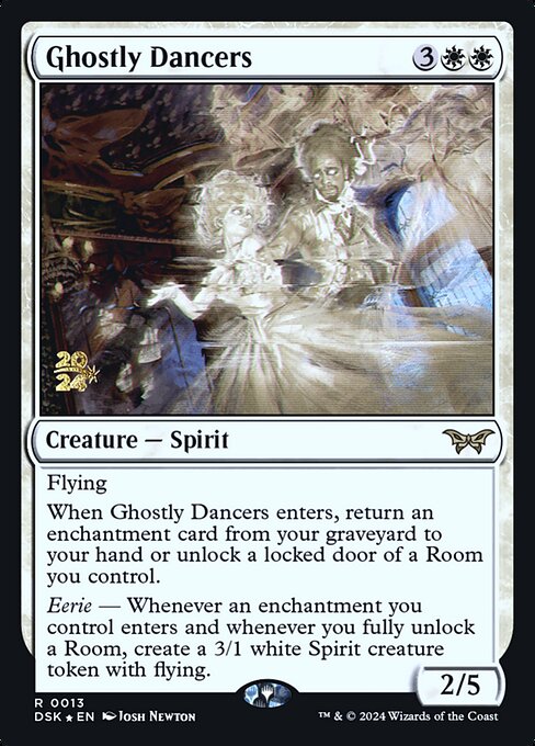 Ghostly Dancers — Duskmourn: House of Horror Promos 13s