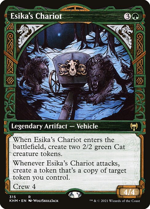 Carruagem de Esika — Kaldheim 315