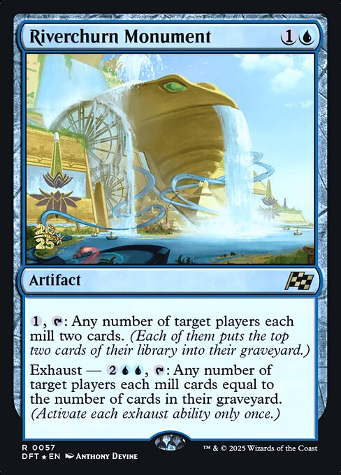 Riverchurn Monument — Aetherdrift Promos 57s