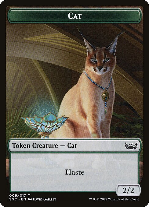 Cat — Streets of New Capenna Tokens 9
