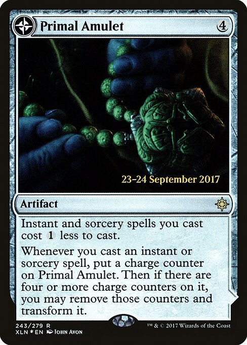 Primal Amulet — Ixalan Promos 243s