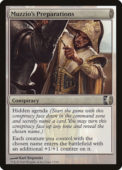 Muzzio's Preparations — Conspiracy 7