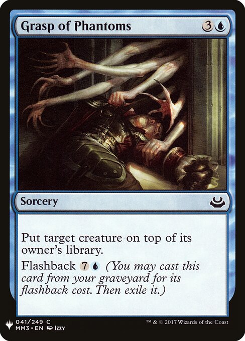 Garras de Fantasmas — The List MM3-41