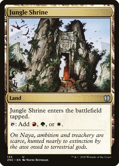 Sacrário da Selva — Zendikar Rising Commander 132