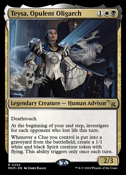 Teysa, Oligarca Opulenta — Murders at Karlov Manor Promos 234p