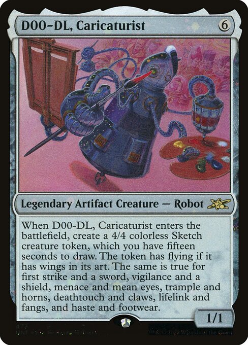 D00-DL, Caricaturist — Unfinity 473