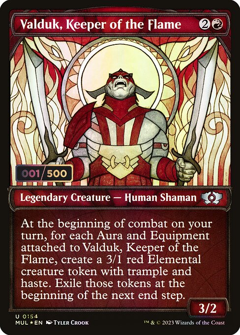 Valduk, Guardião da Chama — Multiverse Legends 154z